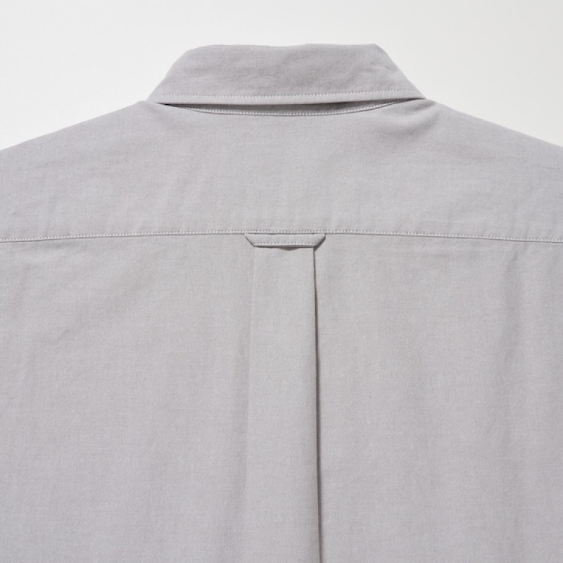 Uniqlo Oxford Slim-Fit Long-Sleeve Muške Košulje Bijele | 9172-LGNPB