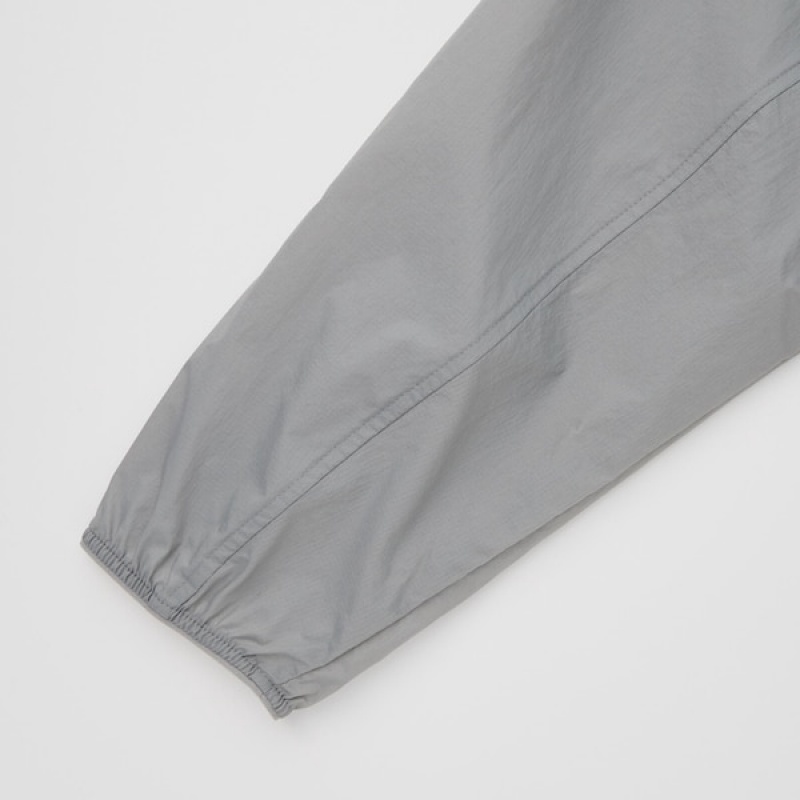 Uniqlo Pocketable UV Protection 3D Cut Muške Parka Sive | 0526-EZLIG