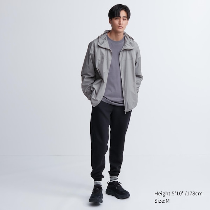 Uniqlo Pocketable UV Protection 3D Cut Muške Parka Sive | RWHDBK-395