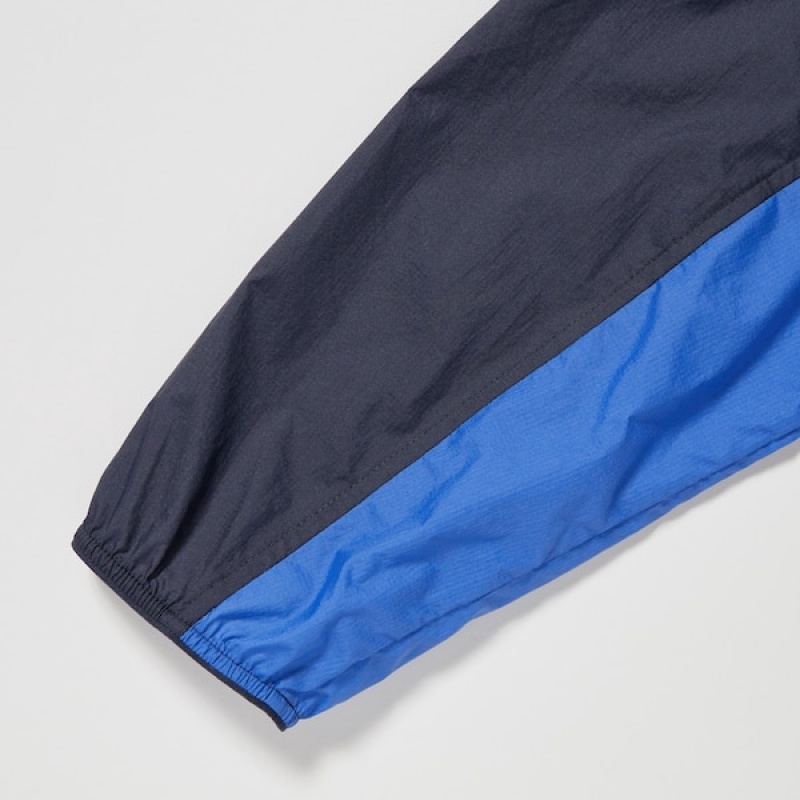 Uniqlo Pocketable UV Protection 3D Cut Muške Parka Plave | ITLEZX-745