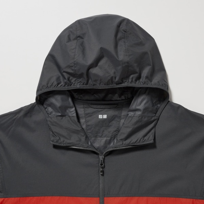 Uniqlo Pocketable UV Protection 3D Cut Muške Parka Crvene | DPLVRJ-258