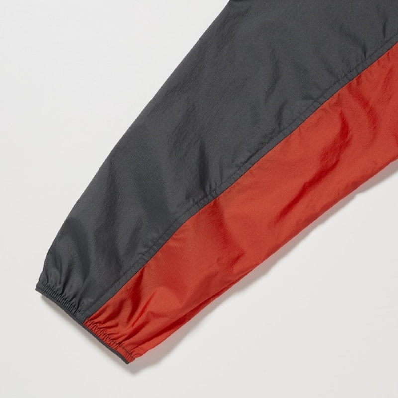 Uniqlo Pocketable UV Protection 3D Cut Muške Parka Crvene | DPLVRJ-258