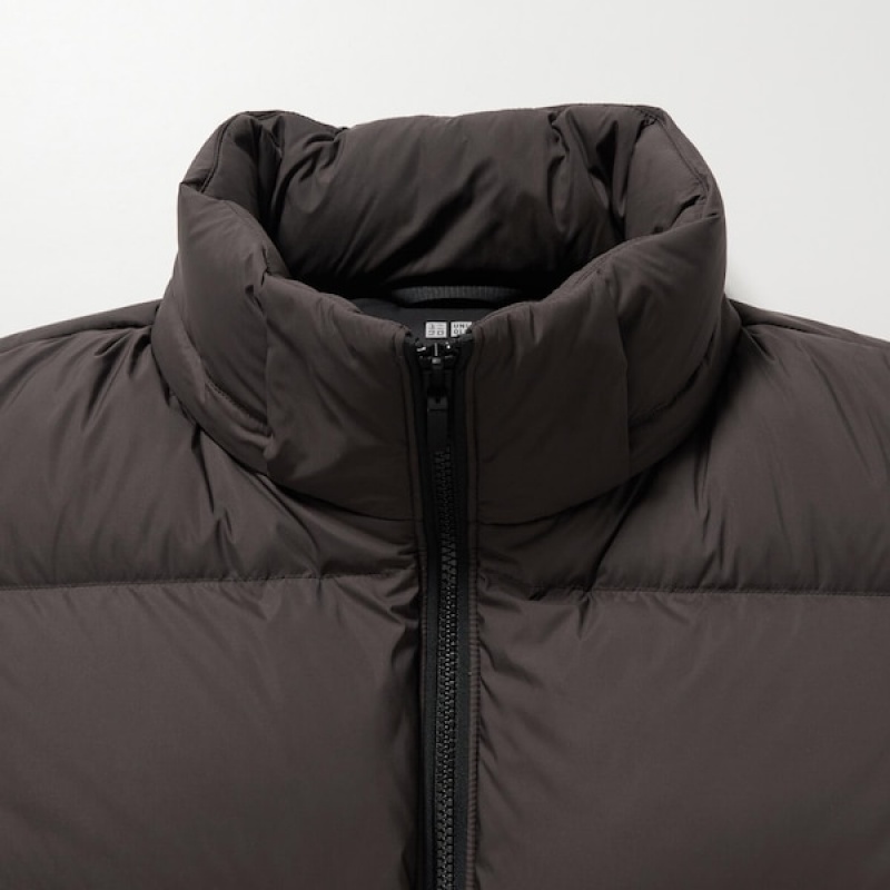 Uniqlo Powder Soft Down Muške jackets Smeđe | WSFPOI-568