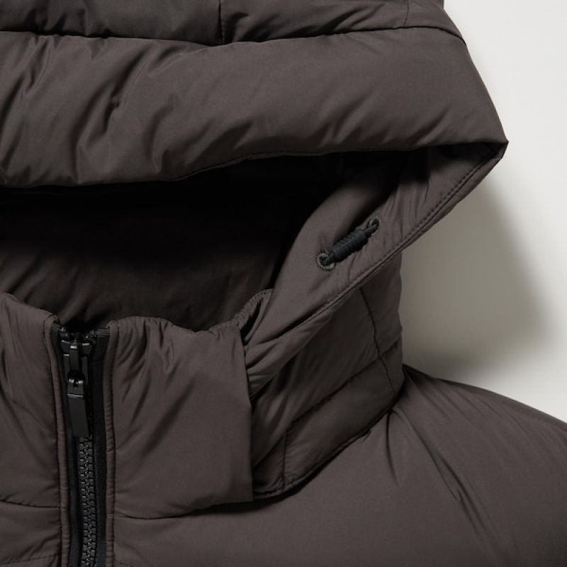 Uniqlo Powder Soft Down Muške jackets Smeđe | WSFPOI-568