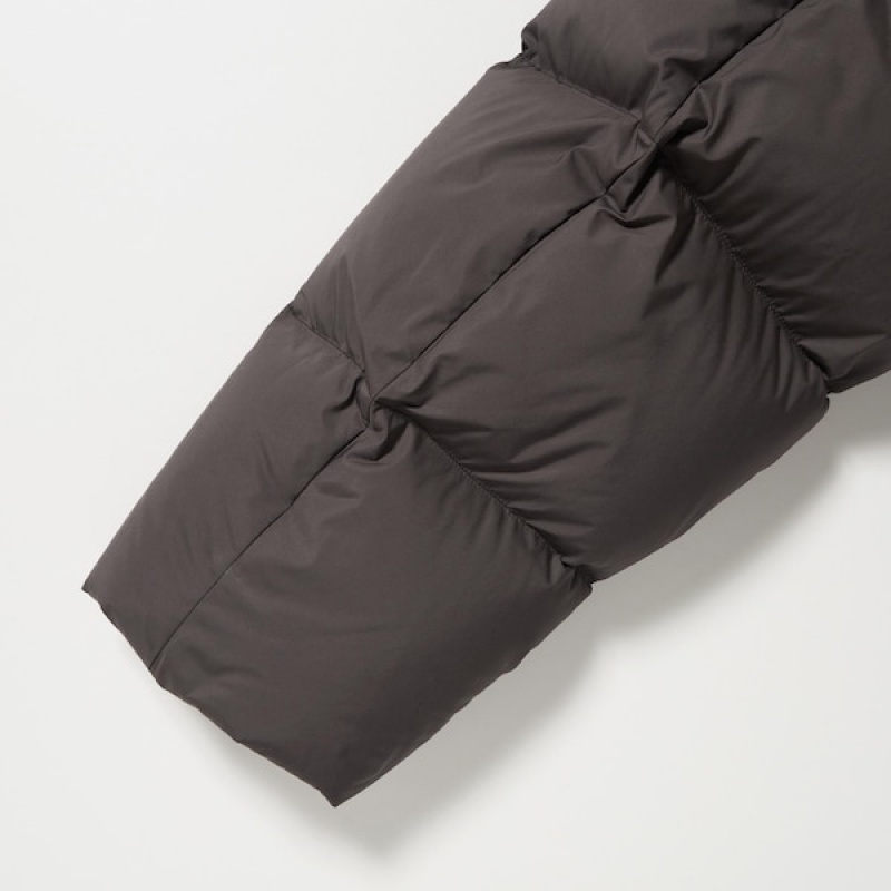 Uniqlo Powder Soft Down Muške jackets Smeđe | WSFPOI-568