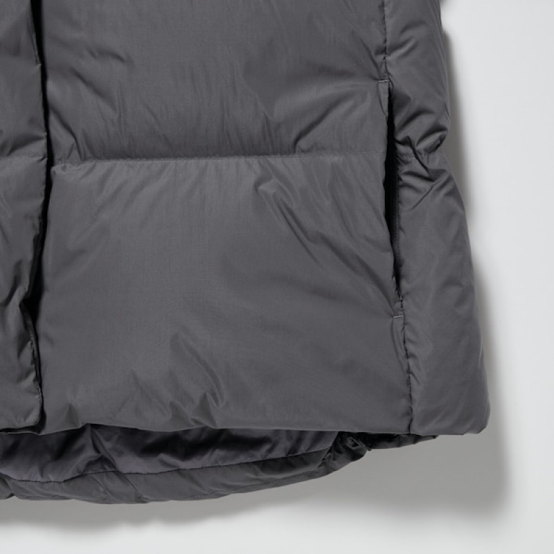 Uniqlo Powder Soft Down Ženske jackets Tamno Sive | 3687-FMTQC