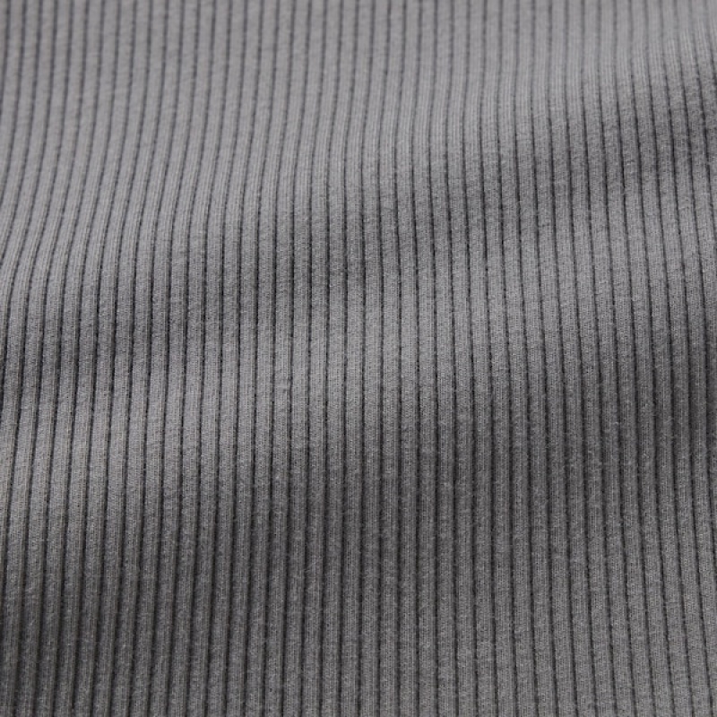 Uniqlo Rebrasti Tank Ženske Topi Sive | 2967-YTBQA