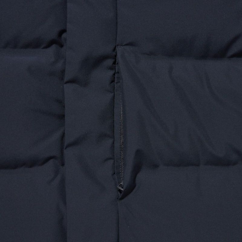 Uniqlo Seamless Down Muške Kaputi Tamnoplave | CTQPEZ-432
