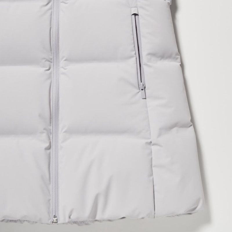 Uniqlo Seamless Down Short Ženske Kaputi Sive | 6971-BAUFH