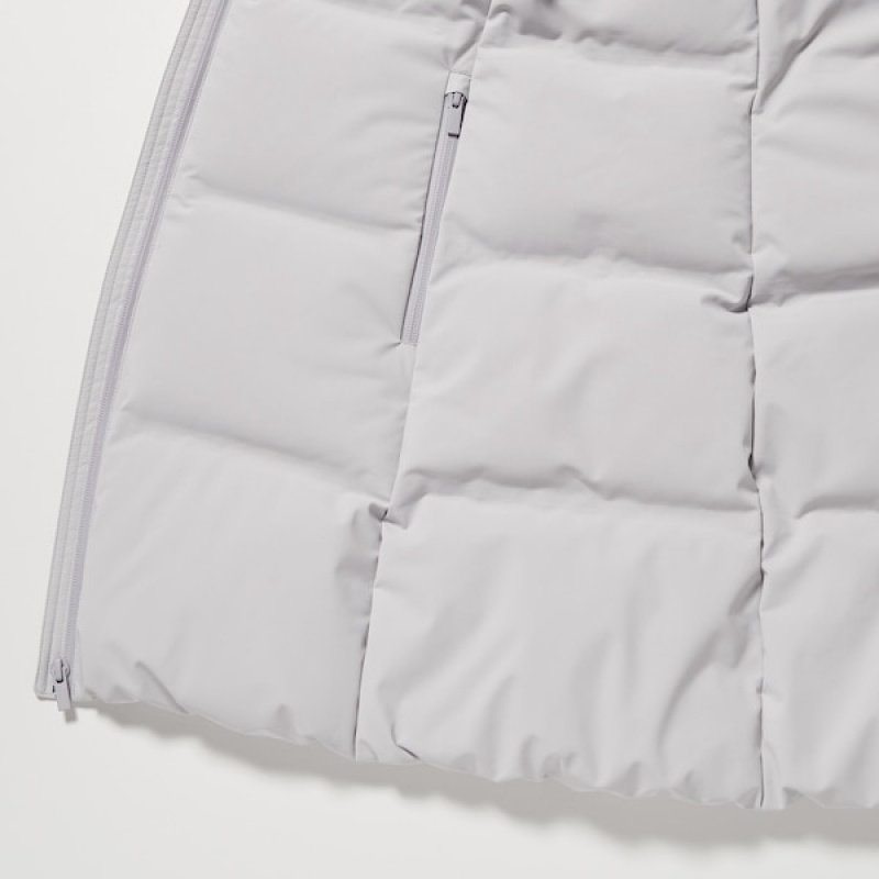 Uniqlo Seamless Down Short Ženske Kaputi Sive | 6971-BAUFH