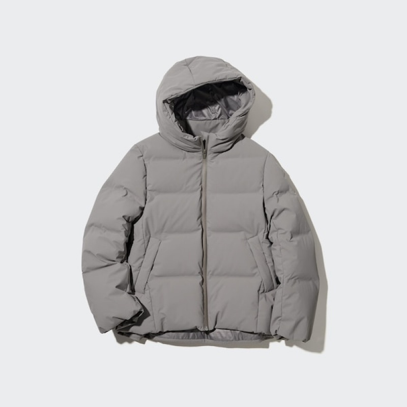 Uniqlo Seamless Down Ženske Parka Sive | 2189-RWNFC