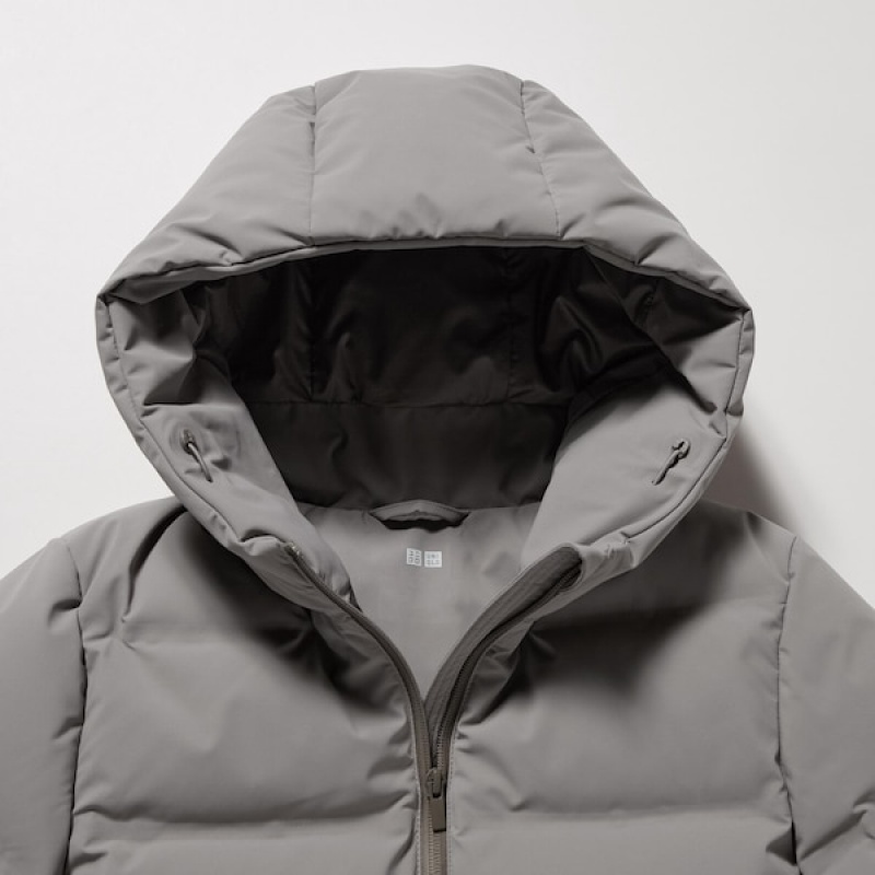 Uniqlo Seamless Down Ženske Parka Sive | 2189-RWNFC