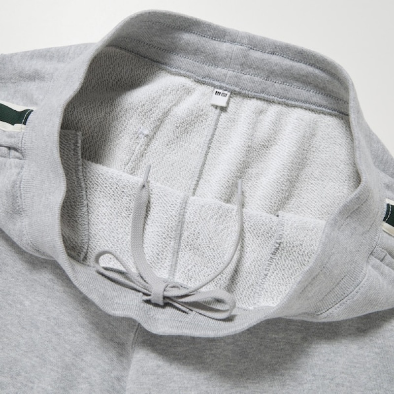 Uniqlo Side-Stripe Muške Trenirke Sive | 2760-JVNRI