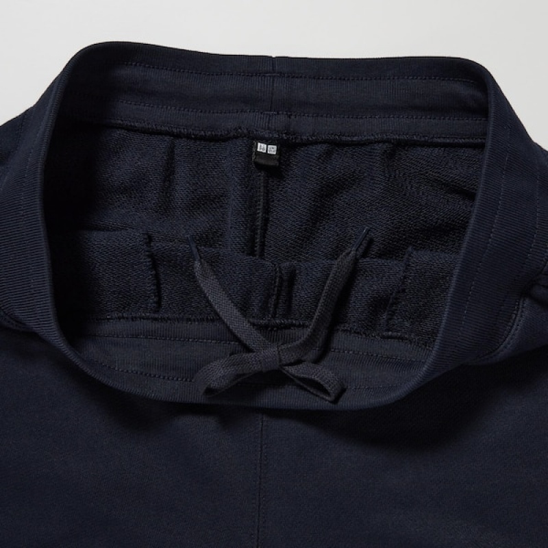 Uniqlo Side-Stripe Muške Trenirke Tamnoplave | 5012-ITNEA