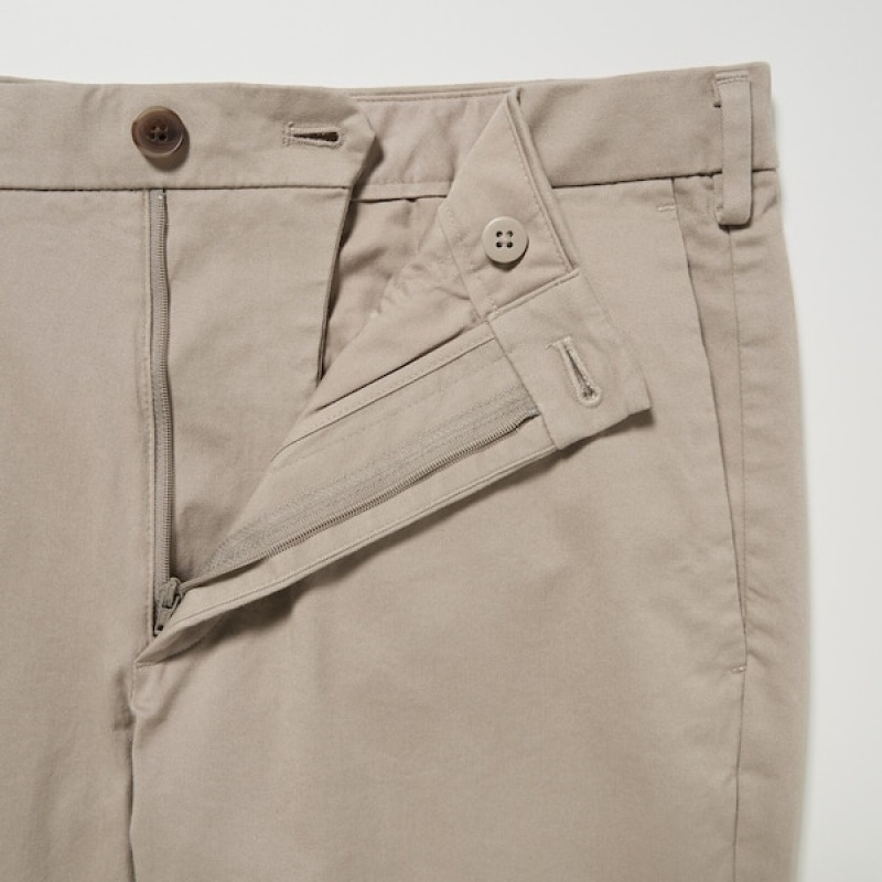 Uniqlo Slim-Fit Chino Muške Hlače Bež | 0327-EKGJR