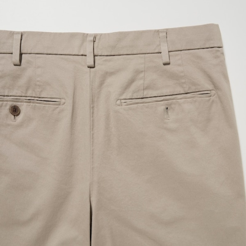 Uniqlo Slim-Fit Chino Muške Hlače Bež | 0327-EKGJR