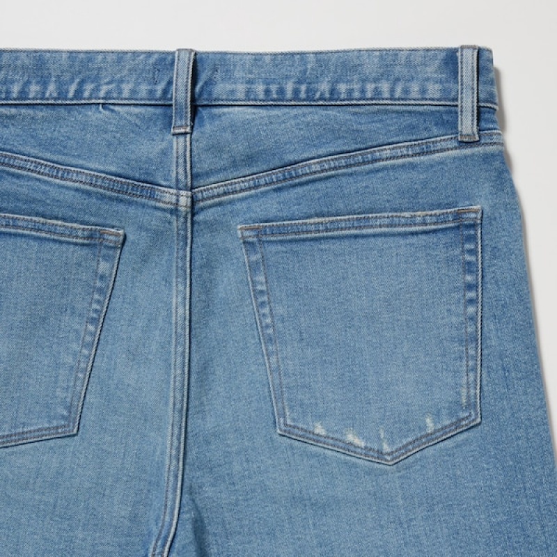 Uniqlo Slim-Fit Muške Traperice Plave | 3295-KOQDG