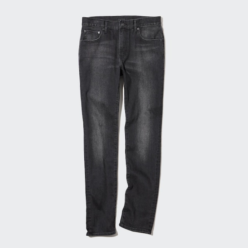 Uniqlo Slim-Fit Muške Traperice Sive | 2861-OZVPQ
