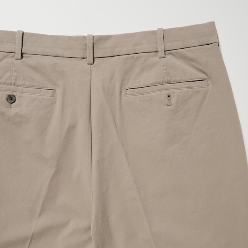 Uniqlo Smart Ankle Muške Hlače Bež | 8735-GIMRT