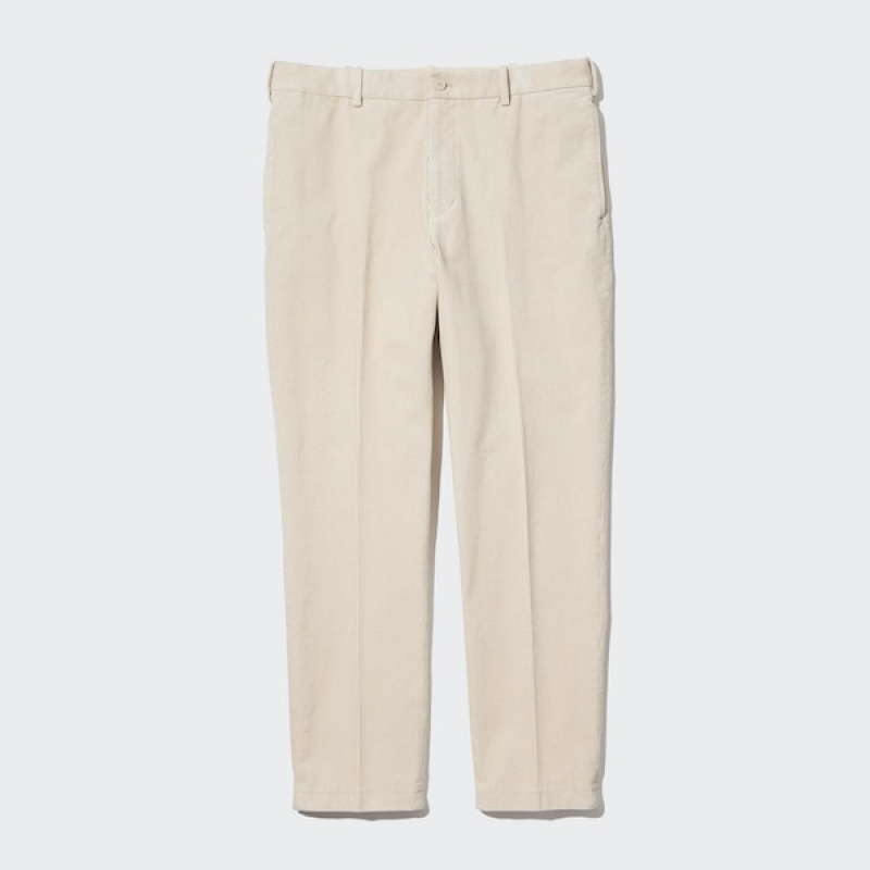 Uniqlo Smart Ankle Muške Hlače Bež | 9187-VLUJE
