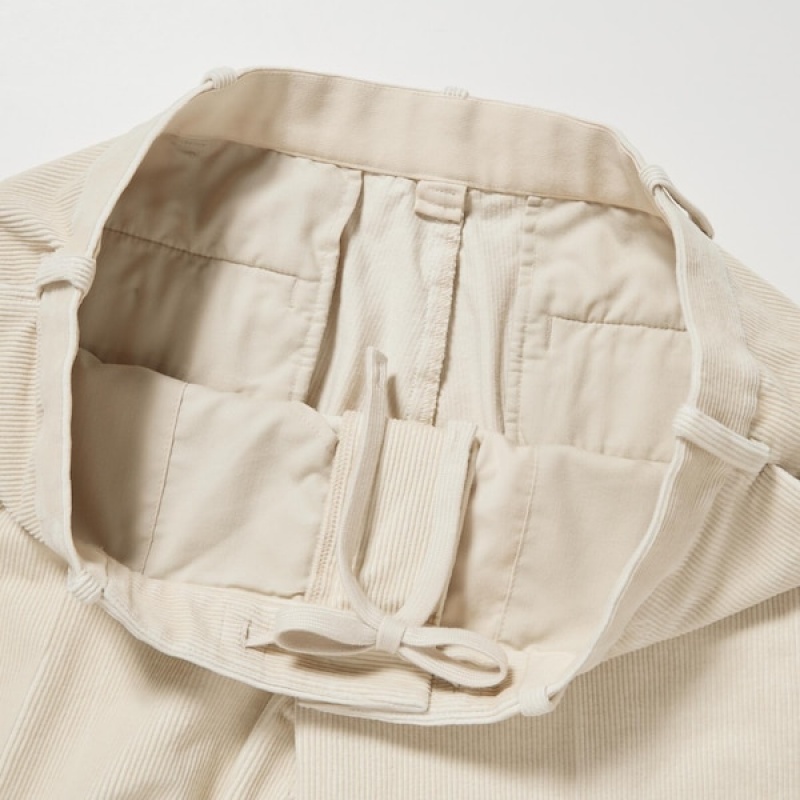 Uniqlo Smart Ankle Muške Hlače Bež | 9187-VLUJE