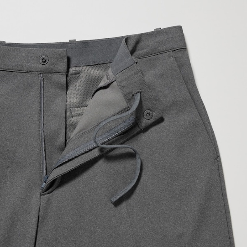 Uniqlo Smart Ankle Muške Hlače Sive | 3257-VWYDP