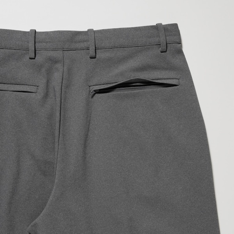 Uniqlo Smart Ankle Muške Hlače Sive | 3257-VWYDP