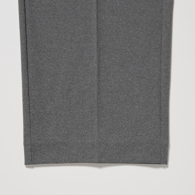 Uniqlo Smart Ankle Muške Hlače Sive | 3257-VWYDP
