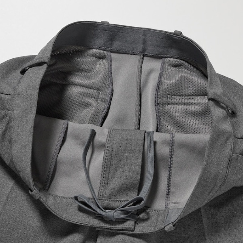 Uniqlo Smart Ankle Muške Hlače Sive | 3257-VWYDP