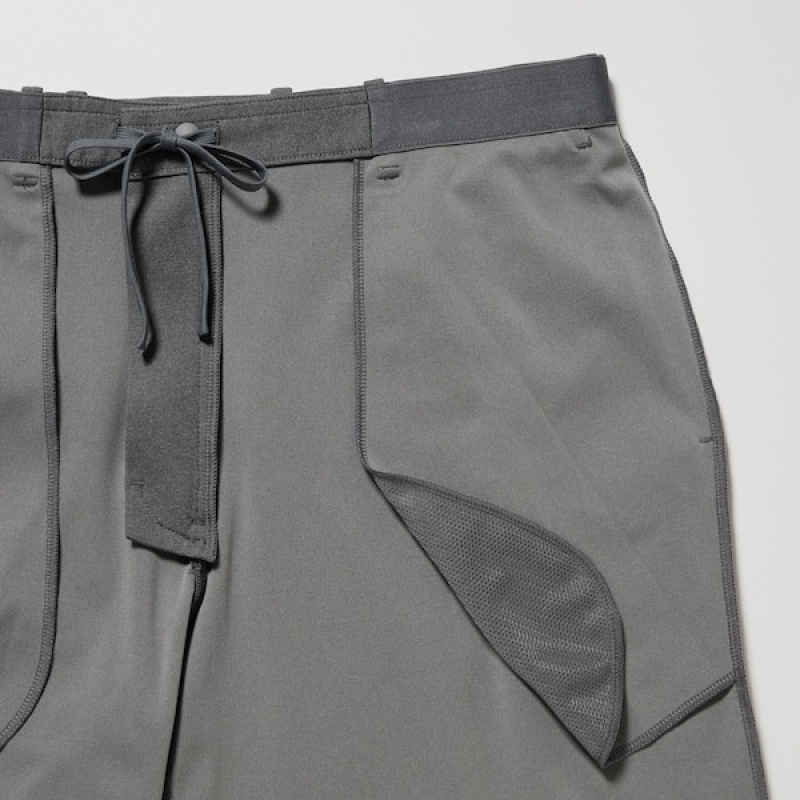 Uniqlo Smart Ankle Muške Hlače Sive | 3257-VWYDP