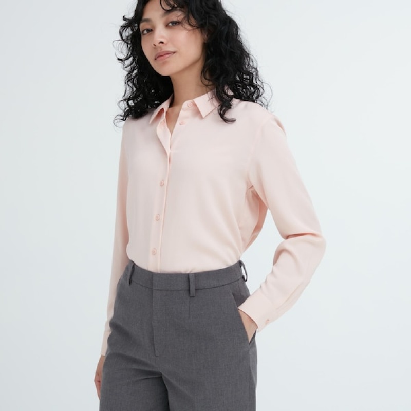 Uniqlo Smart Ankle Ženske Hlače Sive | 5230-SUTVW
