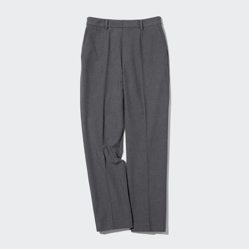 Uniqlo Smart Ankle Ženske Hlače Sive | 5230-SUTVW