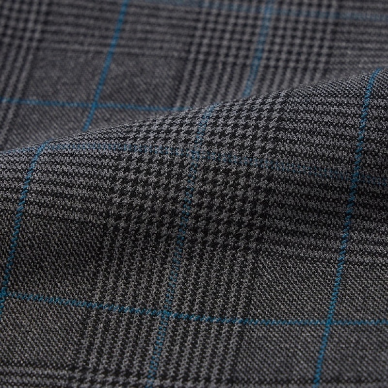 Uniqlo Smart Ankle Ženske Hlače Tamno Sive | 9358-KYTUM