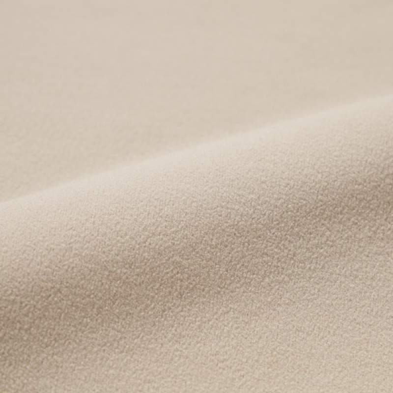 Uniqlo Smooth Fleece Mock Neck Long-Sleeve Muške Majice Bež | 4569-BWTJR