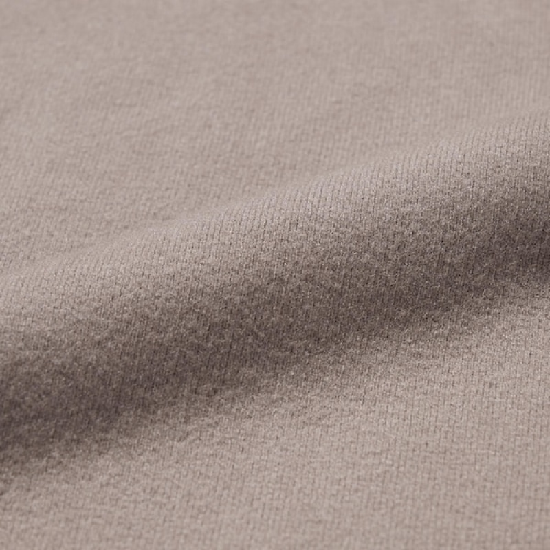 Uniqlo Souffle Yarn Long-Sleeve Ženske Haljina Sive | 5281-UEPQD