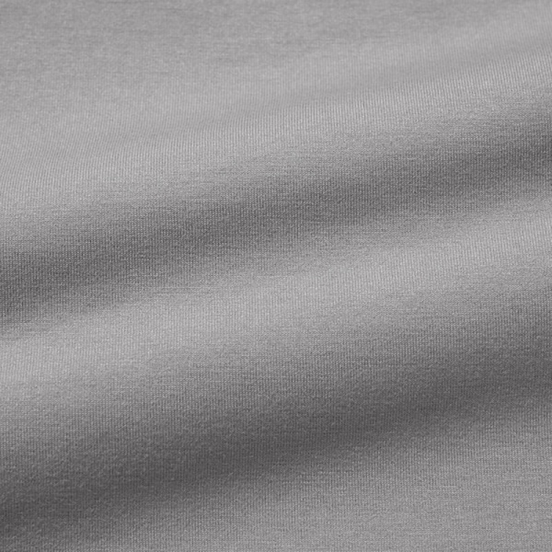 Uniqlo Stretch Dry Sweat Long-Sleeve Full-Zip Muške Majica s Kapuljačom Sive | 0758-TGUYE