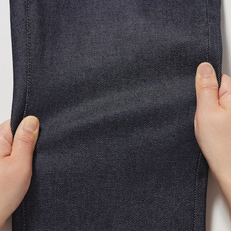 Uniqlo Stretch Selvedge Slim-Fit Muške Traperice Sive | 0893-TVJOW