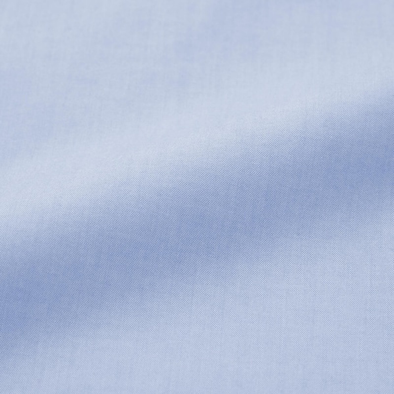 Uniqlo Super Non-Iron Slim-Fit Long-Sleeve Muške Košulje Svijetlo Plave | 1056-FEXLV