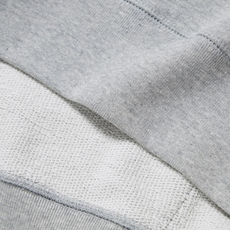 Uniqlo Sweat Full-Zip Long-Sleeve Ženske Majica s Kapuljačom Sive | 2431-AISZU
