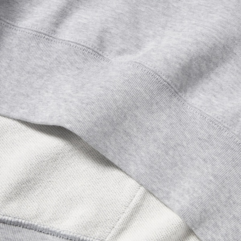 Uniqlo Sweat Full-Zip Muške Majica s Kapuljačom Crne | 8903-RWBQZ