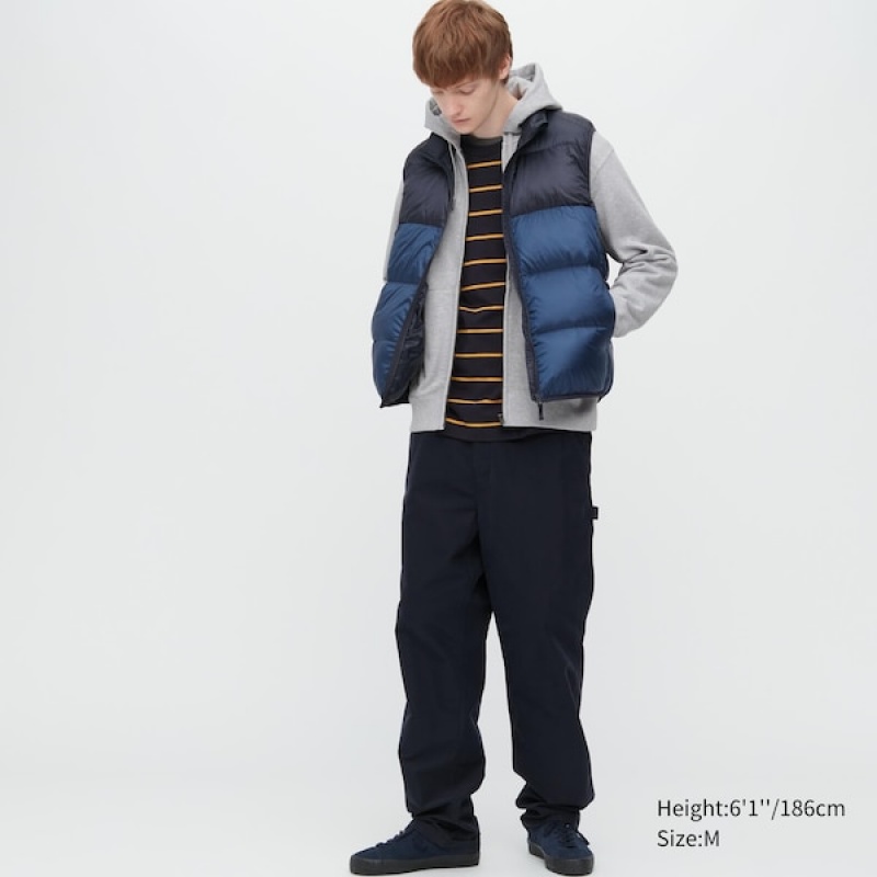 Uniqlo Sweat Full-Zip Muške Majica s Kapuljačom Crne | 8903-RWBQZ