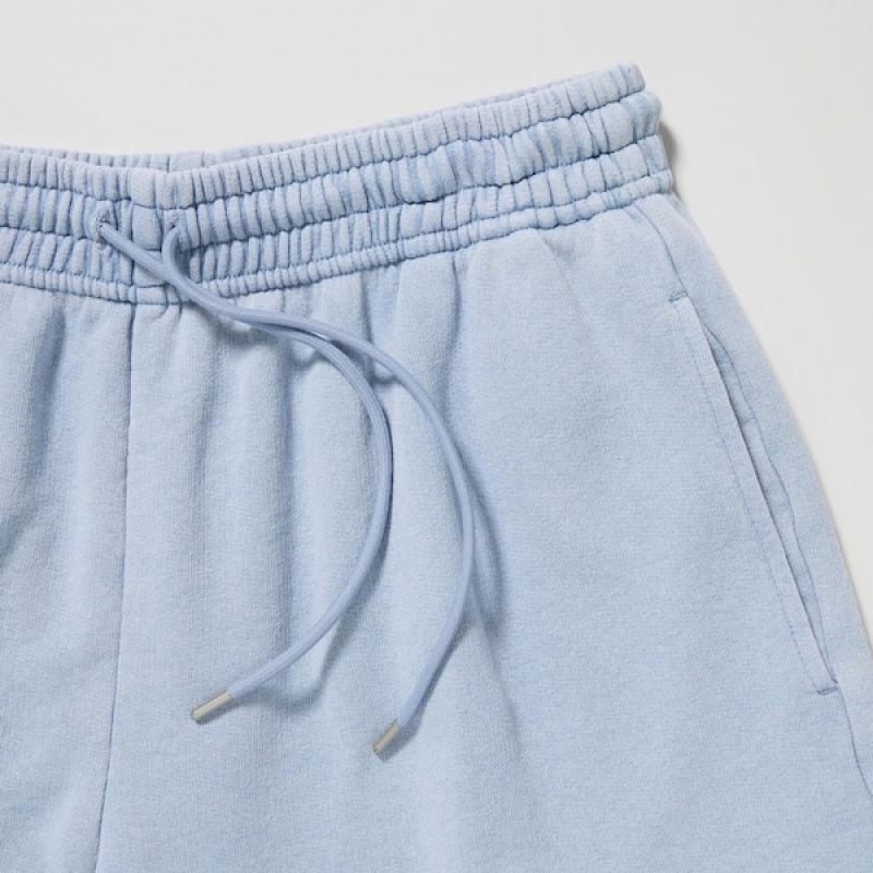 Uniqlo Sweat Ženske Kratke Hlače Plave | 5896-TEUZX