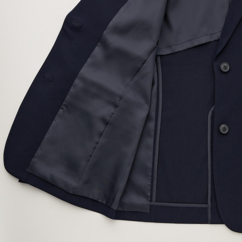 Uniqlo Tailored Ženske jackets Crne | 8945-YNTGH