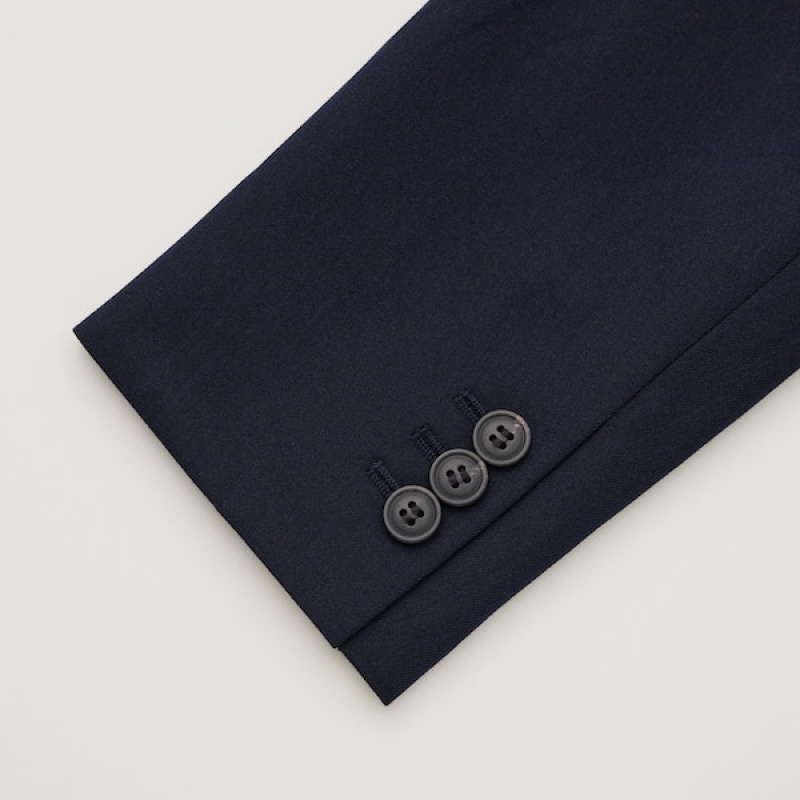 Uniqlo Tailored Ženske jackets Crne | 8945-YNTGH