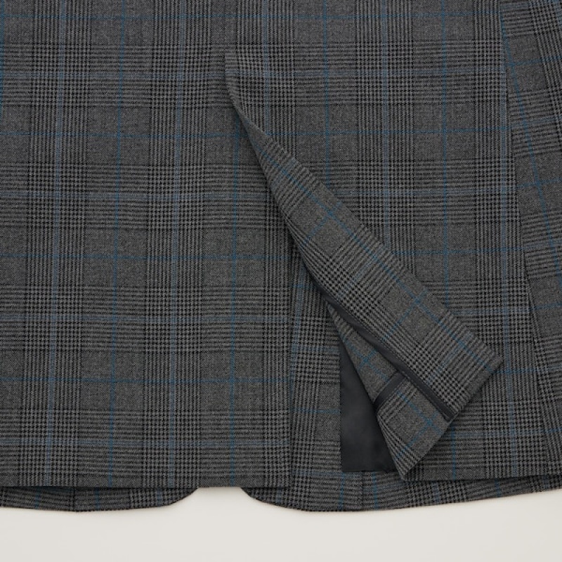 Uniqlo Tailored Ženske jackets Tamno Sive | 1746-WCIQM