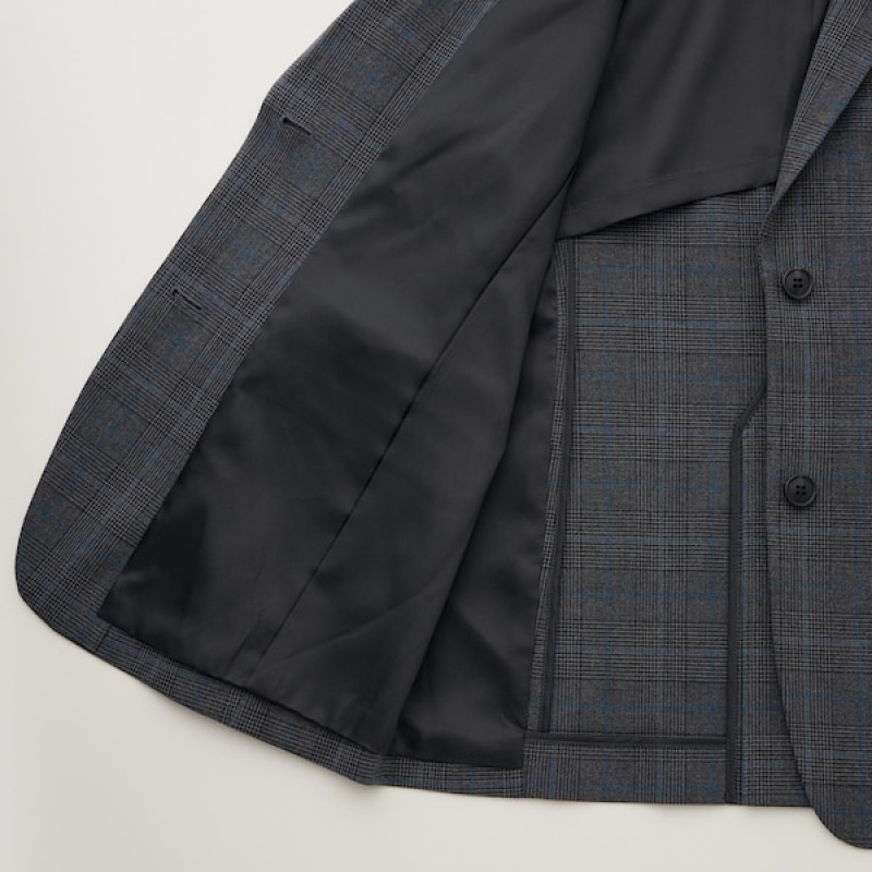 Uniqlo Tailored Ženske jackets Tamno Sive | 1746-WCIQM