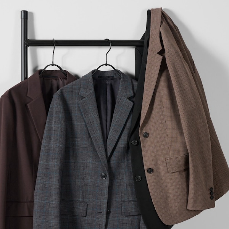 Uniqlo Tailored Ženske jackets Tamno Sive | 1746-WCIQM