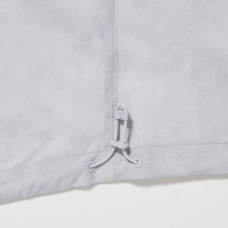 Uniqlo UV Protection Printed Pocketable Ženske Parka Sive | 5480-WFYEG