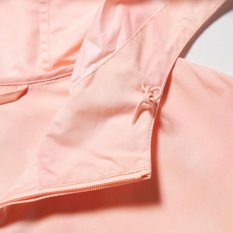 Uniqlo UV Protection Printed Pocketable Ženske Parka Roze | 3612-OJGUR