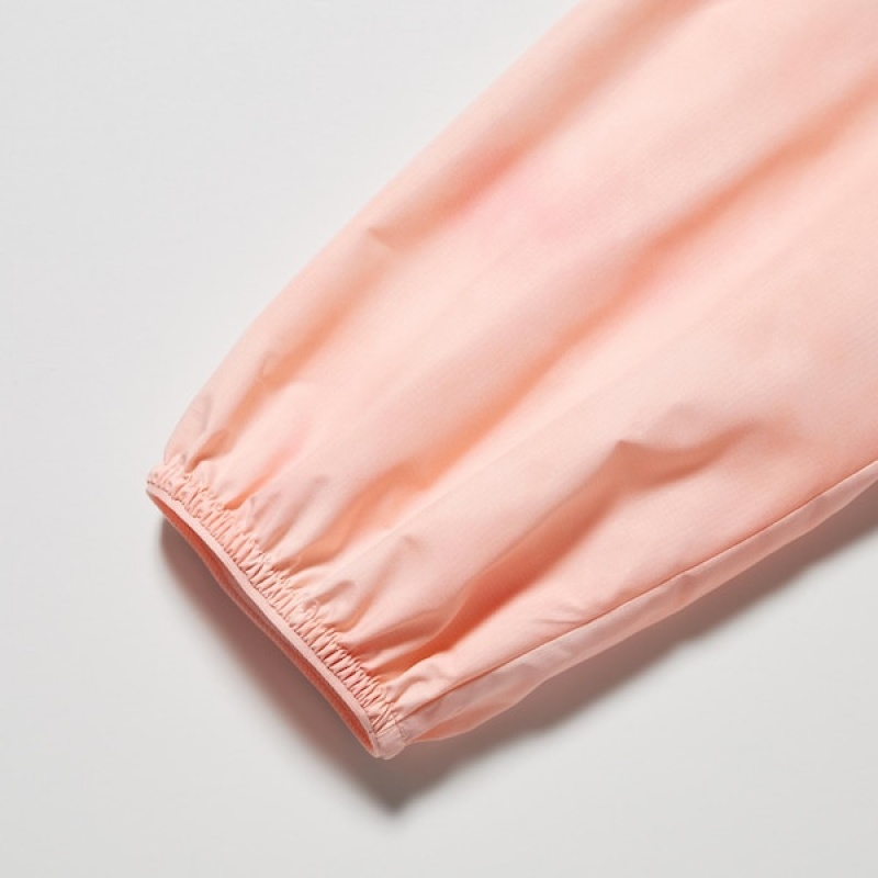 Uniqlo UV Protection Printed Pocketable Ženske Parka Roze | 3612-OJGUR